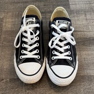 Converse Women’s Classic Black and White Sneakers